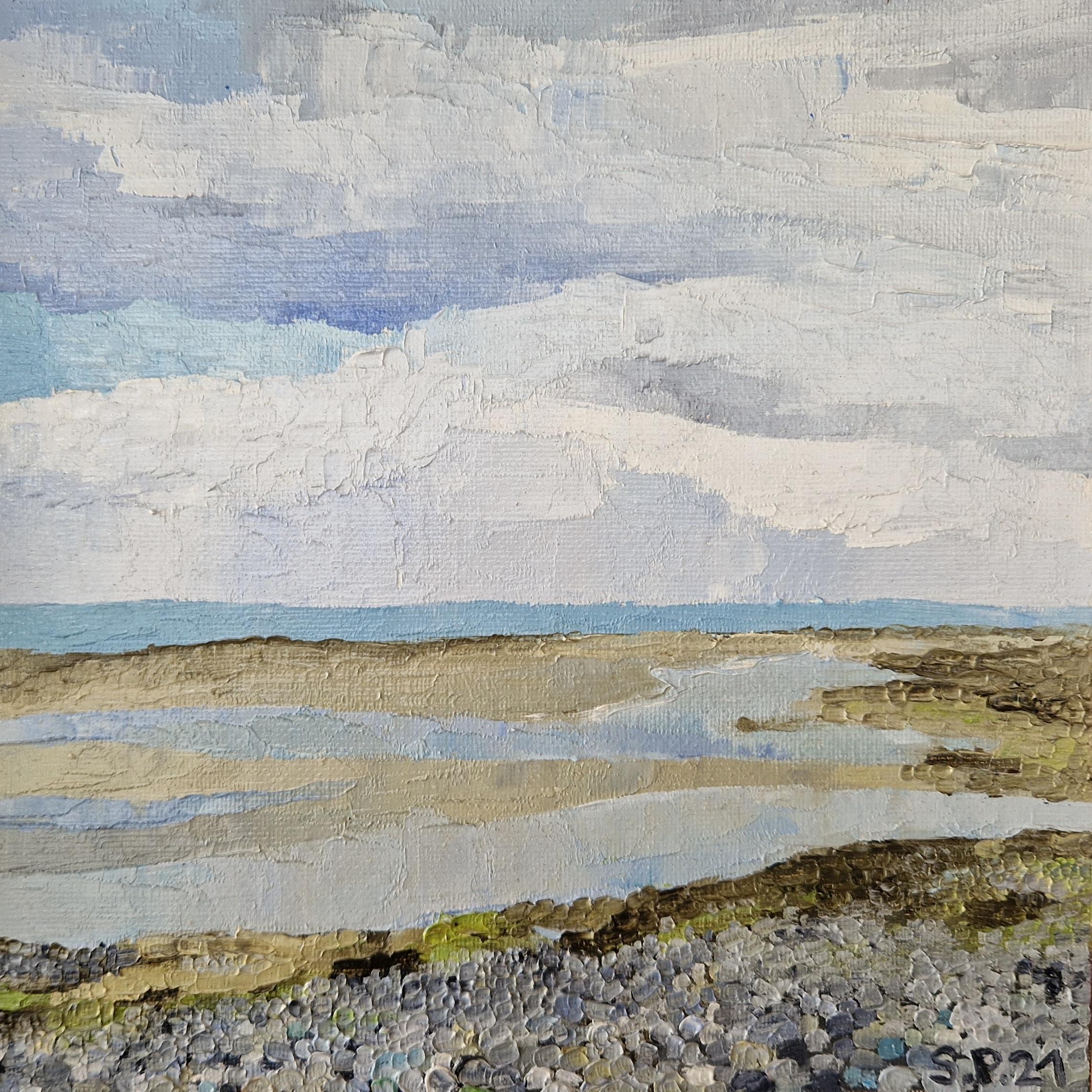 The painting 'Flaggy Shore'.